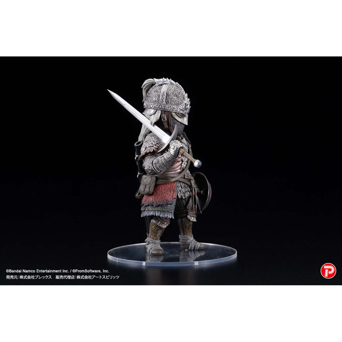 アイヴァンホー黒騎士像 Art Spirits Elden Ring: The Raging Wolf Art Figurine