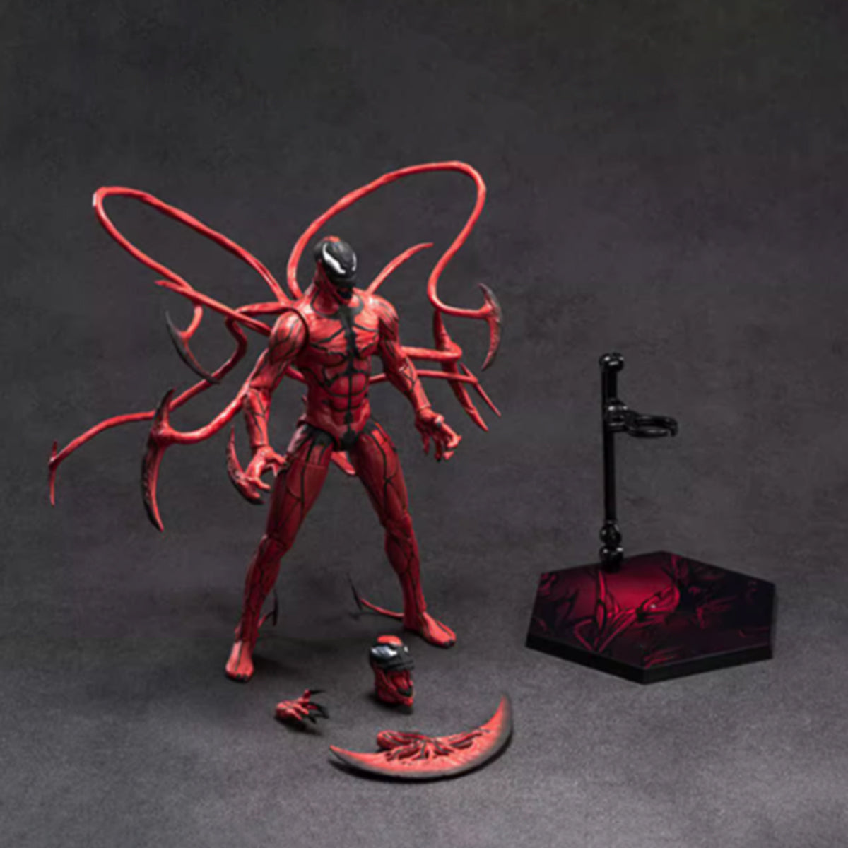 ZD Toys 9-inch Anniversary Series Collectible Action Figure Full Set: Carnage (1916-02), Movice Style