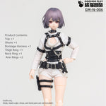 GOOMOO 1/12 Agent Functional Suit GM-N-006 6-Inch Action Figure Clothing Set