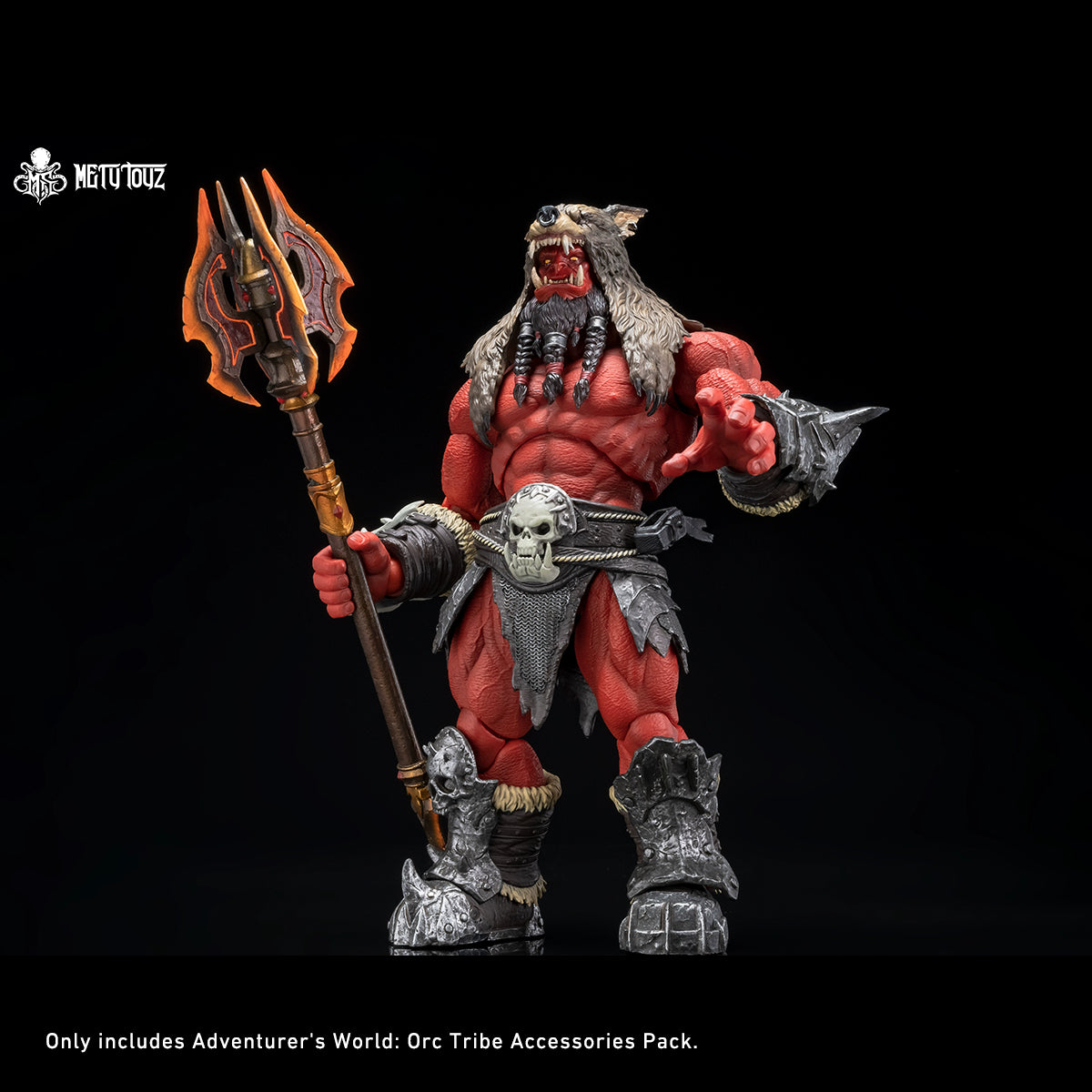 Metytoyz, Adventurer World Orc Tribe, Accessory Pack for Figurine