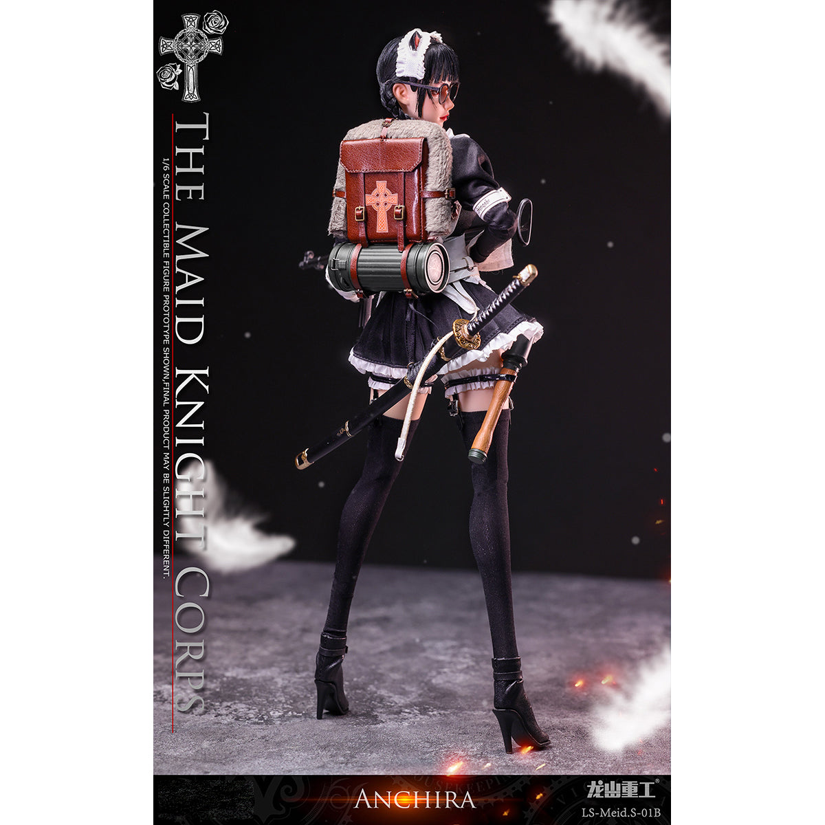 LONGSHANJINSHU The Maid Knight Corps - Grenade ANCHIRA LS-Meid.S-01B 1/6 Scale Action Figure