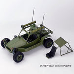 FANS HOBBY VE-01 Air Eagle VE-02 Uni-Thunder VE-03 A.T.A.C. All-Terrain Attack Carrier VEA-01 Missile Launcher Set 1/12 Scale Vehicle Model