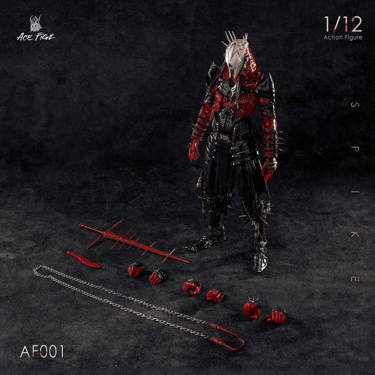 AceFigz AF001 AF002 Spike Standard Ver. Preacher & Outcast (AF002+AF003 Two-Figure Set) 1/12 Scale Action Figure