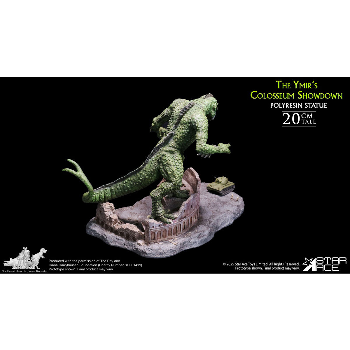 STAR ACE Toys The Ymir’s Colosseum Showdown & Pegasus The Flying Horse Ray Harryhausen Series 1/8 Scale Resin Art Figurine