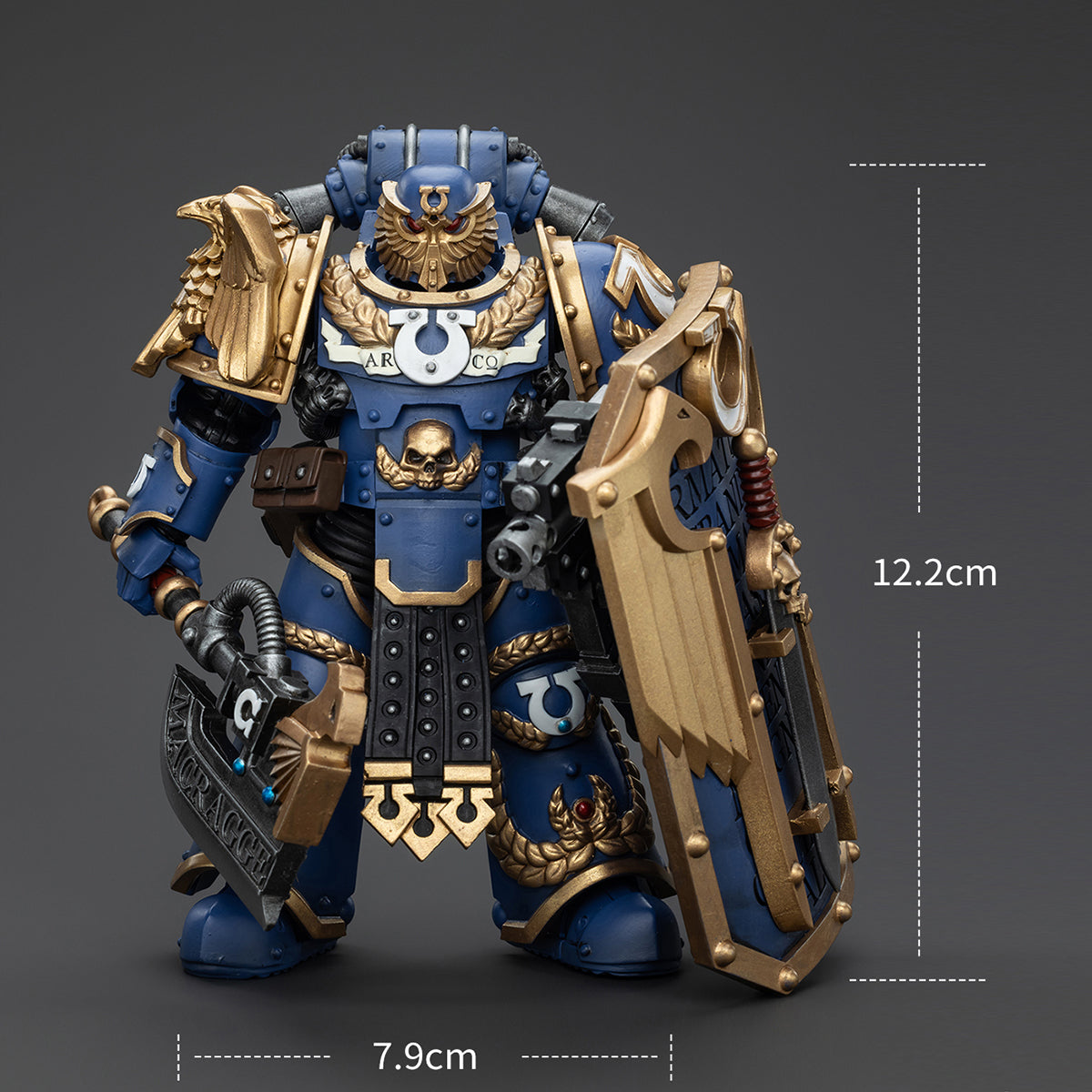 JOYTOY Warhammer The Horus Heresy Ultramarines Invictarus Suzerain Squad Suzerain 4 Action Figure