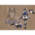 Yubo Creative Warrior Goddess Lia Dual Body + Motorcycle Assembly Model Kits