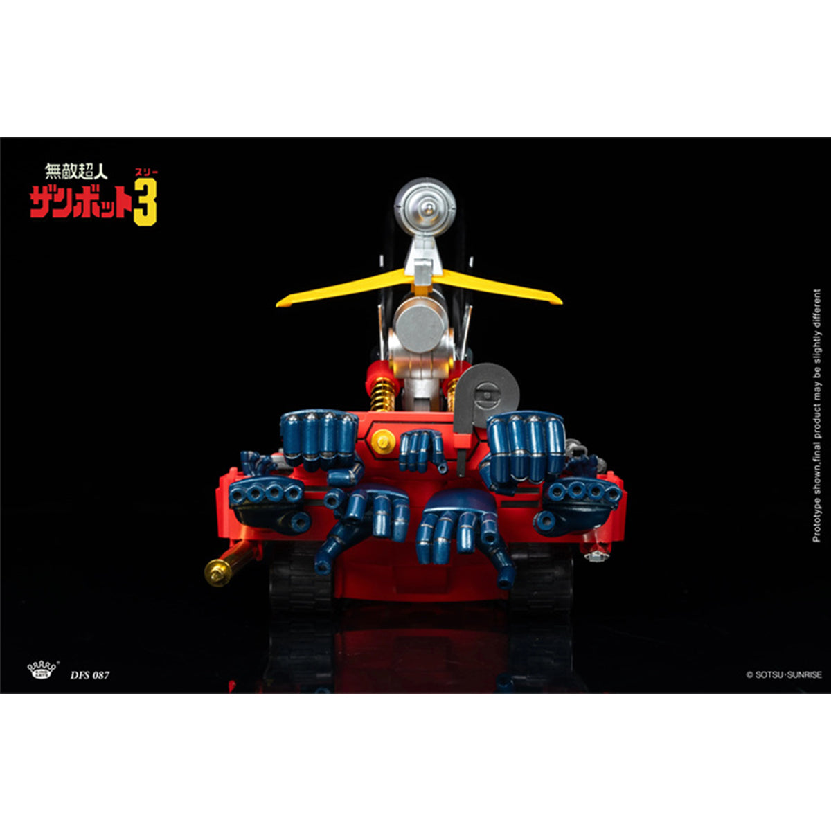 KINGARTS Invincible Super Zamber 3 Alloy Transformable DFS087 Action Figure