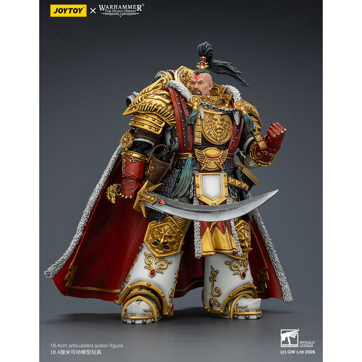 JOYTOY Warhammer JT03363 White Scars Jaghatai Khan Primarch of the Vth
