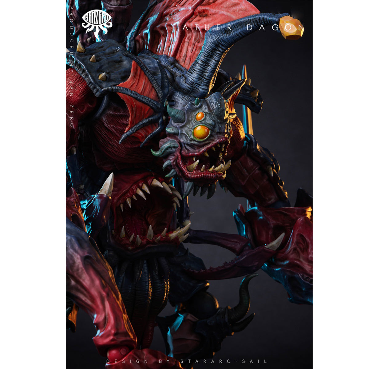 STARARC TOYS H29cm Rational Zero Dagon Action Figure