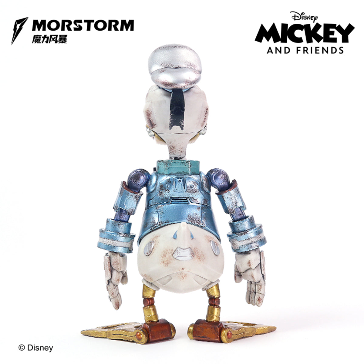 MORSTORM Mechanical Donald Art Figurine