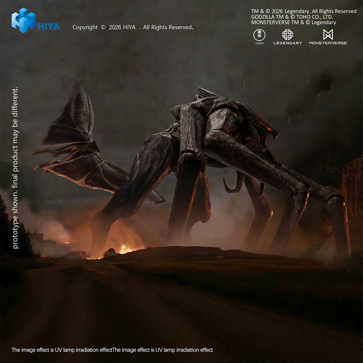 HIYA Godzilla (2014) Male & Female Muto EBG0240 Action Figure Set