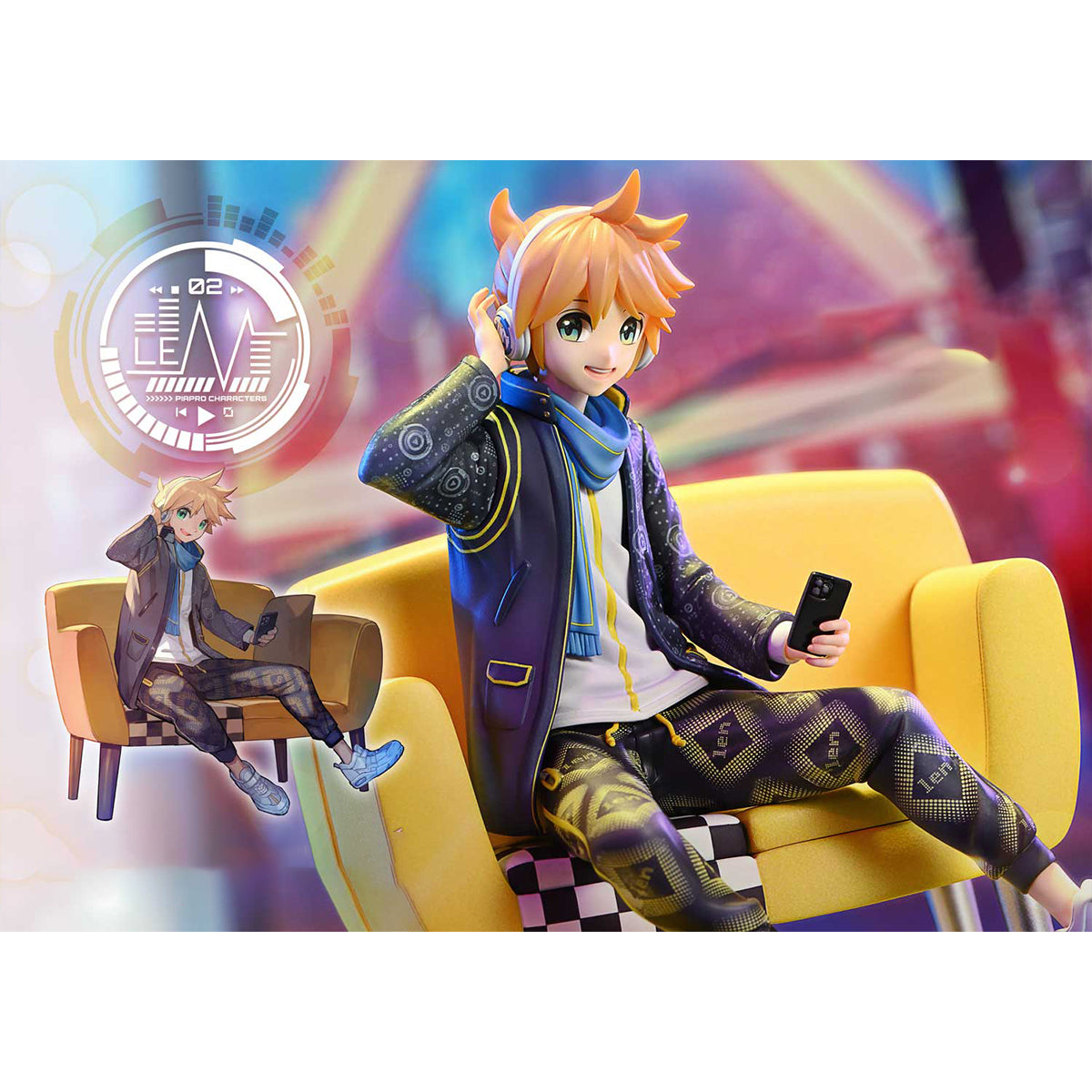 PRISMA WING, Piapro Characters Series, Kagamine Len Art by lack, Art Anime Statue