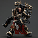 JOYTOY Warhammer 40,000 Chaos Space Marines Black Legion Chosen with Bolt Pistol and Power Fist Action Figures