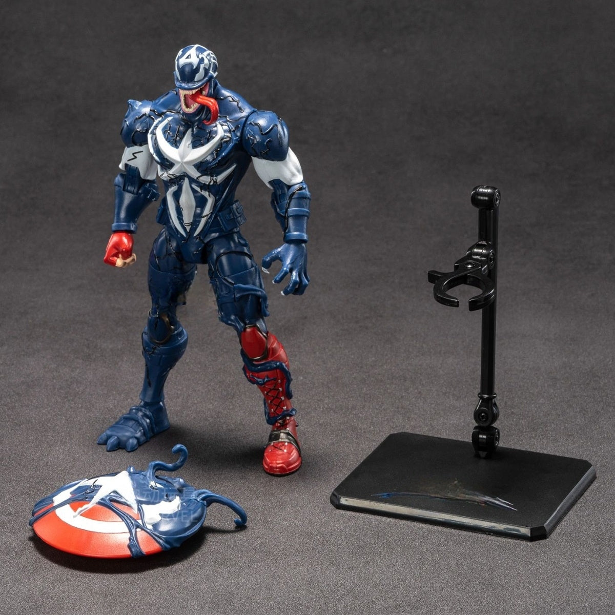 ZD Toys 1/10 Venomized Capt. America Action Figures