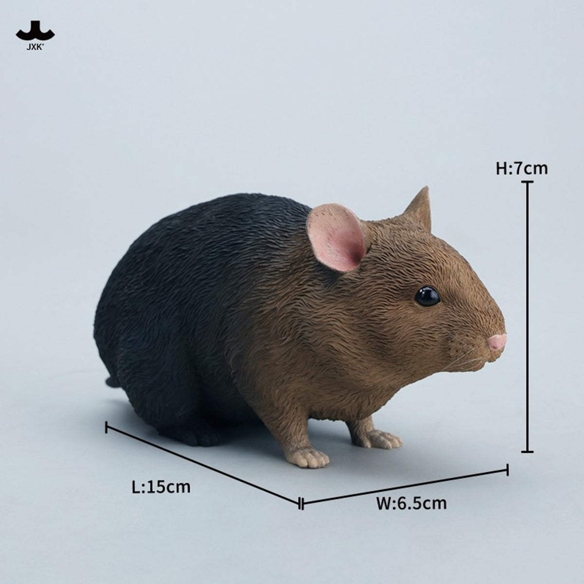 JXK Studio House Mouse JXK355 Realistic 1/1 Scale Animal Figurine