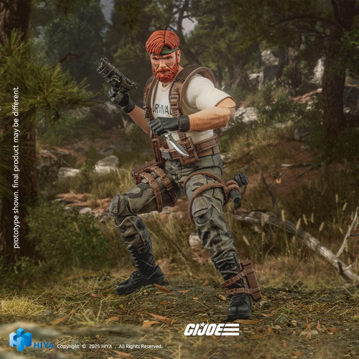 Figurines d'action HIYA 1/18 GI Joe Outback