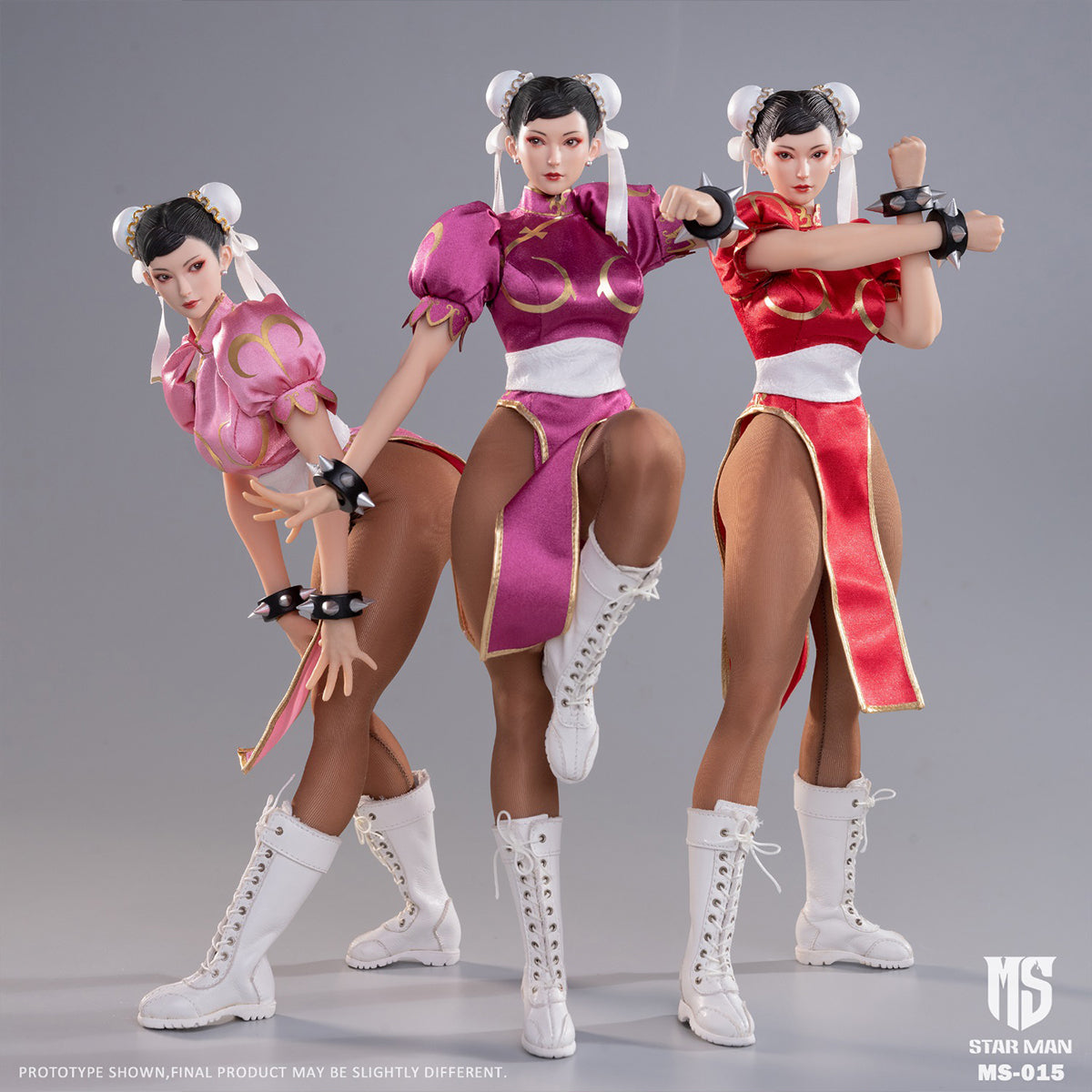 STAR MAN, Female fighter Chun-li, Action Figures