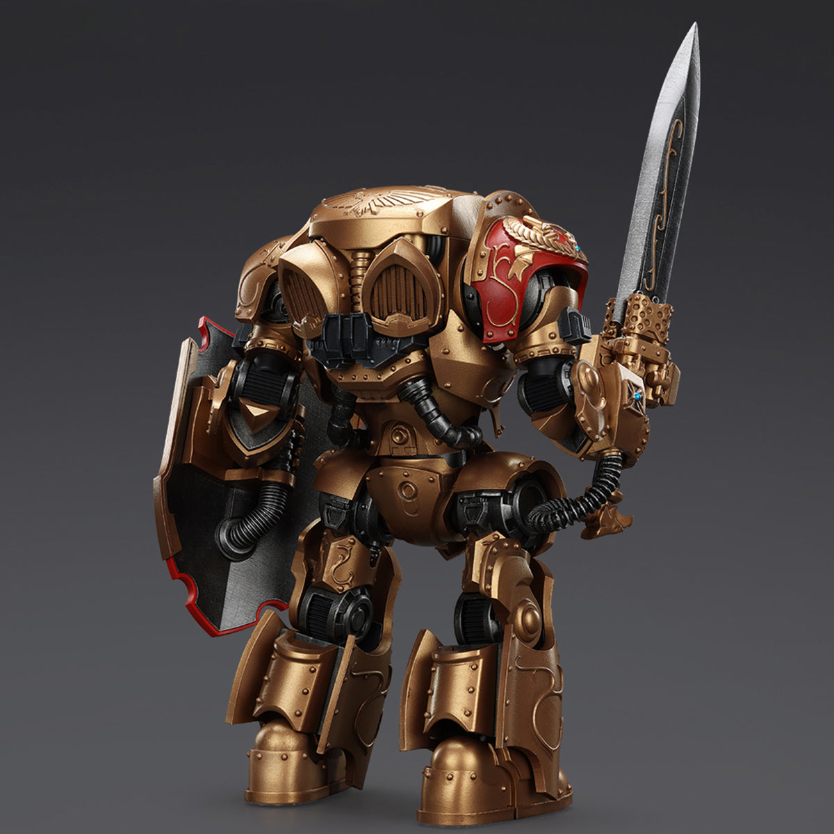 (Only Shipped to the US) JOYTOY 1/18 Legio Custodes Contemptor-Galatus Dreadnought JT00805 Action Figures