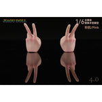 JIAOUDOLL Female Soldier Figure Hands & Feet Accessory Pack 4.0 Premium Hand Set JOQ-H04 1/6 Scale Fit Action Figure