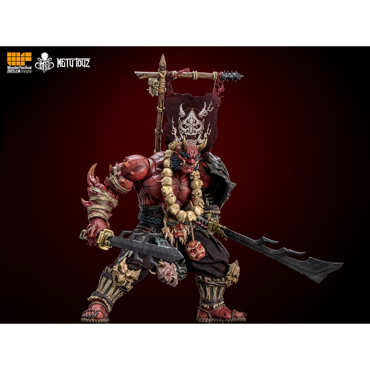 Metytoyz Adventurer's World Ghost Face Shura Takigawa Limited Edition 1/10 Scale Action Figure