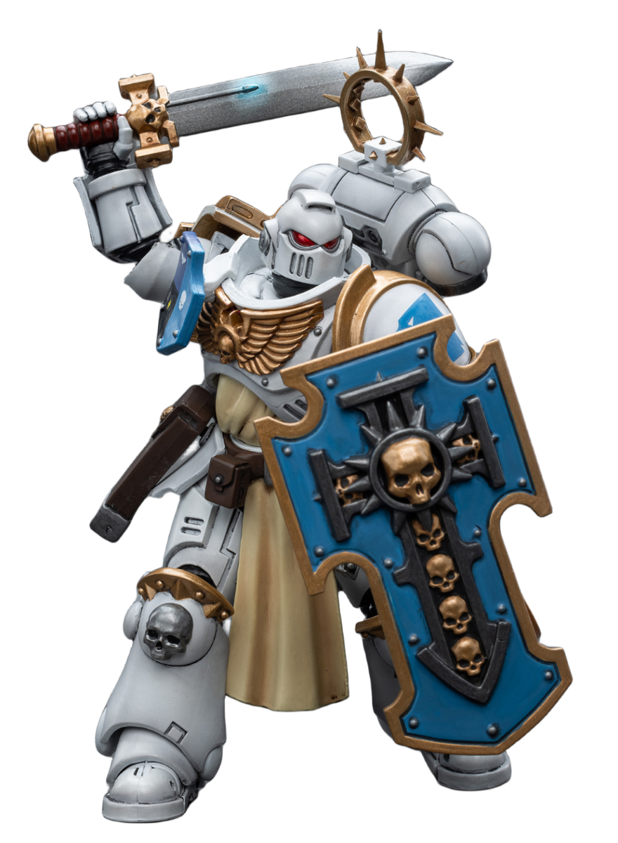 HiPlay JoyToy Warhammer 40K Collectible Figure: White Consuls Bladeguard Veteran 1:18 Scale Action Figures JT7981