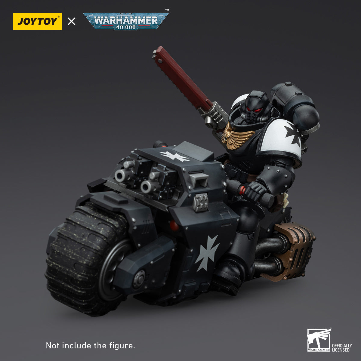 JOYTOY Space Marines Ultramarines Outriders Brother Catonus Black Templars Outriders Brother Valtus 1/18 Scale Action Figure