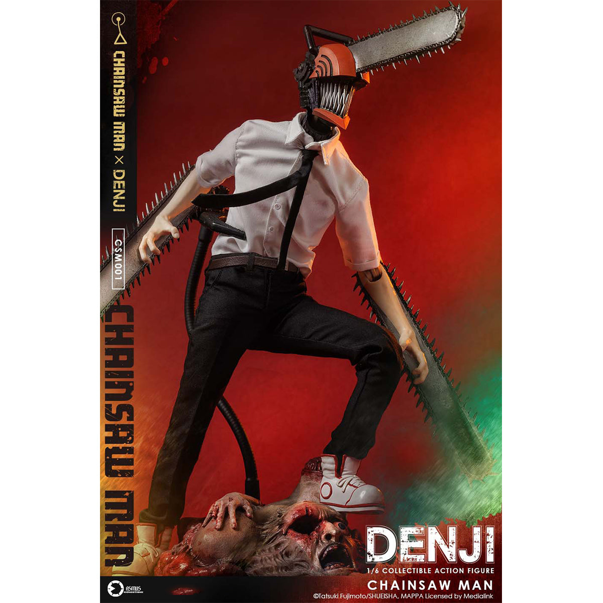 Asmus toys Chainsaw Man: Denji CSM001 1/6 Scale Animation Action Figur