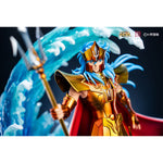 JIMEI PALACE, Saint Seiya Marine General Series Poseidon, Limited Edition Art Anime Statue