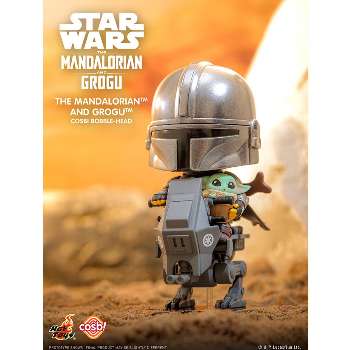 Hot Toys Star Wars The Mandalorian and Grogu Cosbi CBX34816 Mini Blind Box