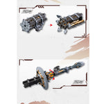 MOTOR NUCLEAR MNP-XH13 Wei Yuan Zhenbei Army Heavy Firepower Type Assembly Model Kits