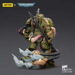 JOYTOY Warhammer Death Guard Blightlord Terminator & Plague Marine Icon bearer with Boltgun and Plague knife 1/18 Scale Action Figure