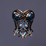 Dimlight Girl Lingerie Dark Color Enamel Glaze Effect Painted Version For Figures