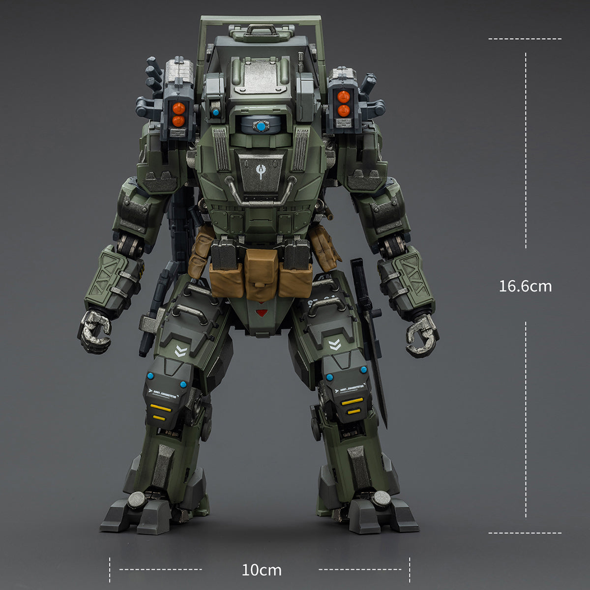 JOYTOY Dark Source APOC Series Storm Tempestus Fire Support Type Mecha or Pilot & Bedrock Standard Combat Type Mecha or Pilot 1/25 Scale Assembly Model Kits