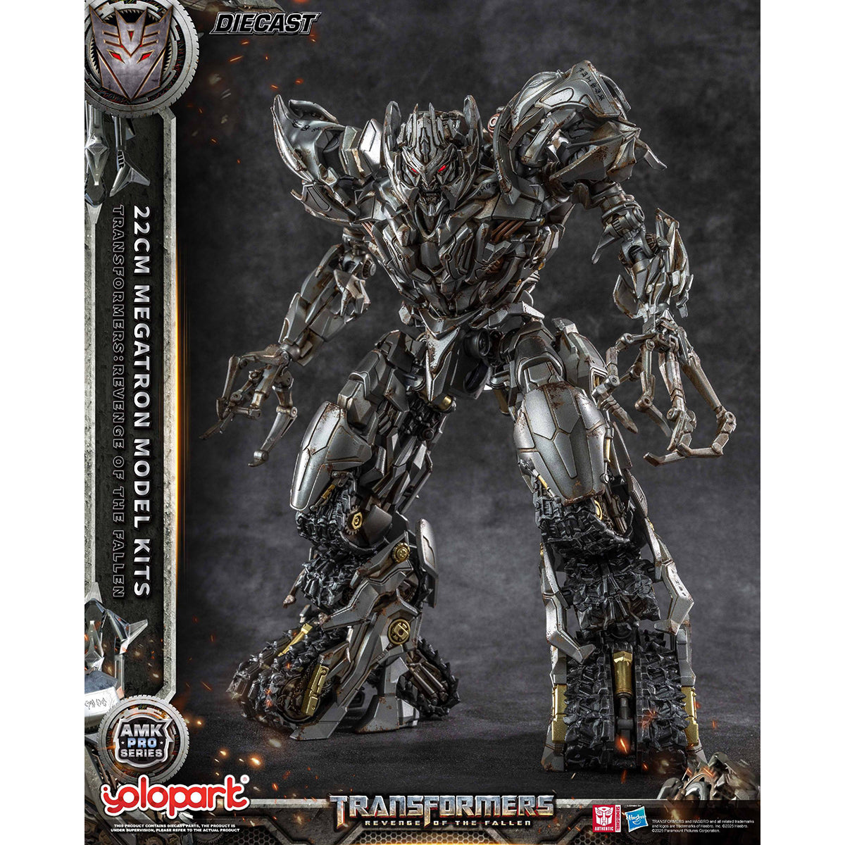 Yolopark AMK PRO Series Transformers：Revenge of the Fallen - Megatron Model Kit