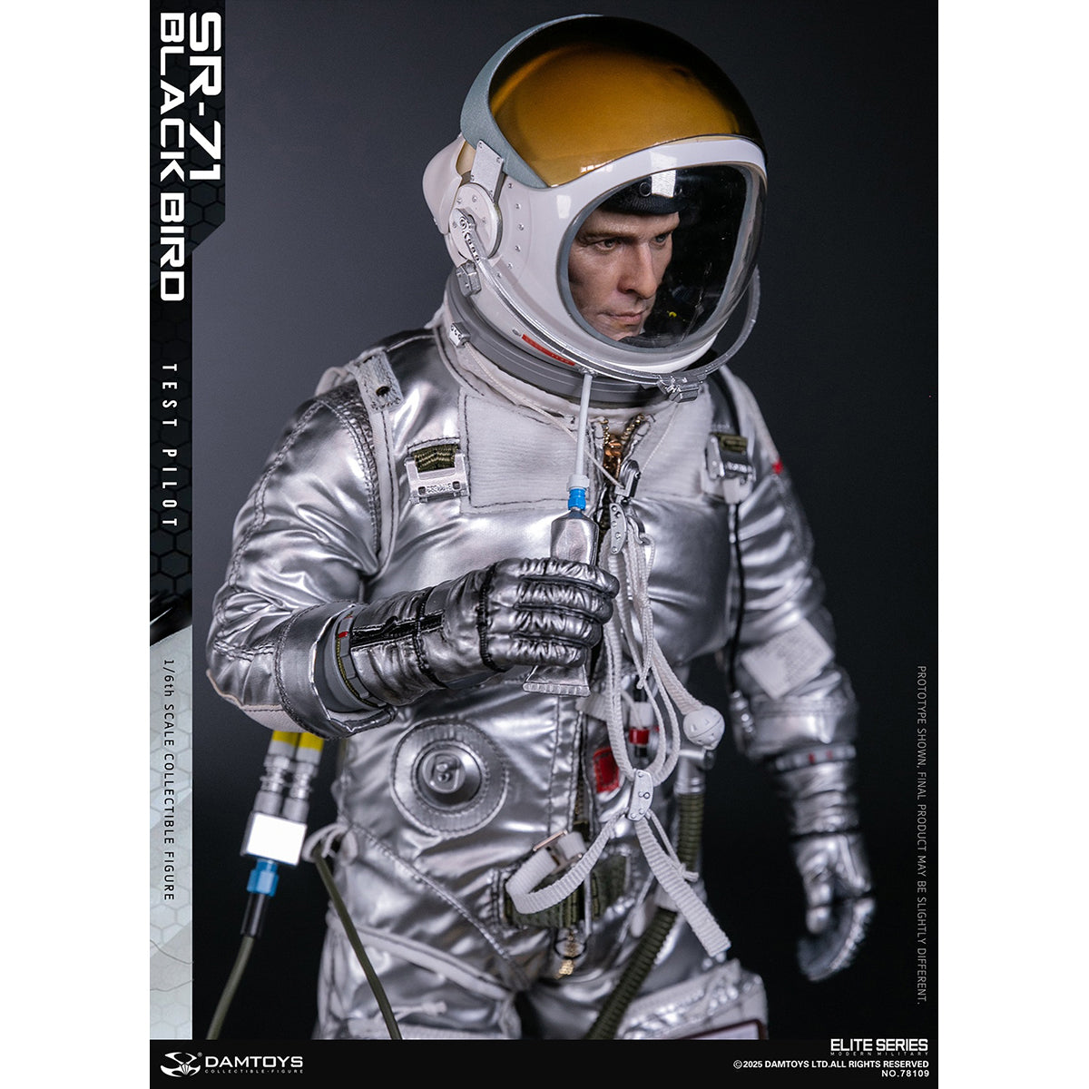 DAMTOYS, U-2 Dragon Lady Reconnaissance Aircraft Pilot & SR-71 Blackbird Reconnaissance Aircraft Test Pilot, Action Figures