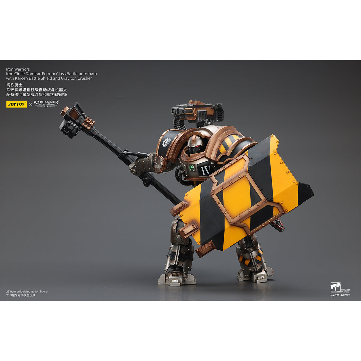 JOYTOY Iron Warriors Iron Circle Domitar-Ferrum Class Battle-automata