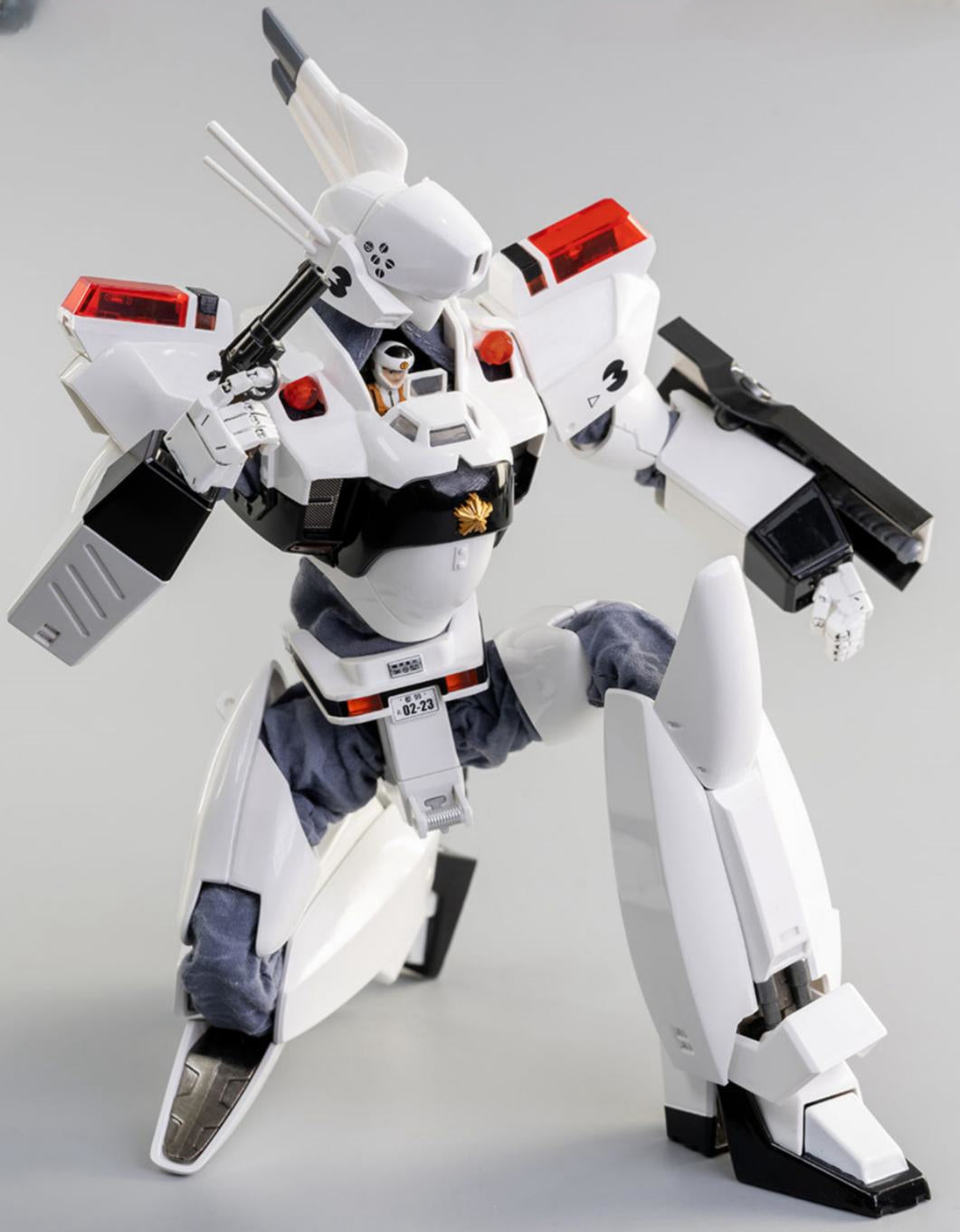 Threezero Mobile Police Patlabor ROBO-DOU Ingram Unit 2 + Unit 3 Compatible Set 1/35 Scale Mecha Action Figure