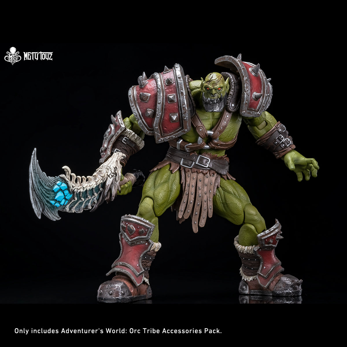 Metytoyz, Adventurer World Orc Tribe, Accessory Pack for Figurine