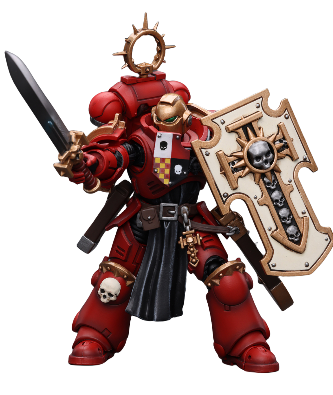 HiPlay JoyToy Warhammer 40K Collectible Figure: Primaris Space Marines Blood Angels Bladeguard Veteran 1:18 Scale Action Figures JT2788 (Blood Angels JT2788)