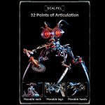 Killerbody Transformers Scalpel Action Figure 32 Points of Articulation
