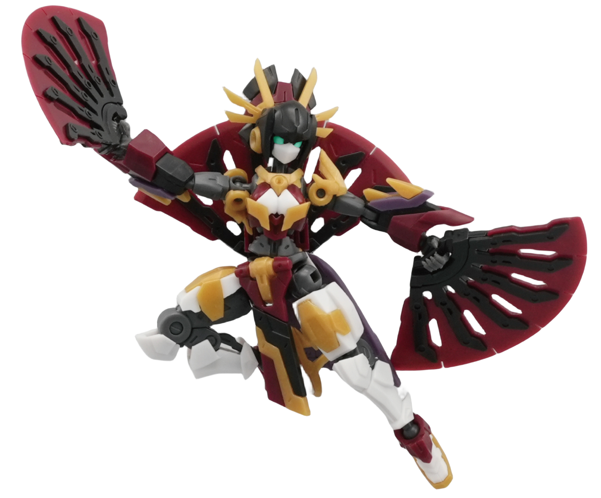 HiPlay FIFTYSEVEN Plastic Model Kits: Armoreo Puppet - Kirigyo, Anime Style, Mecha Musume, 1:24 Scale Collectible Action Figures (Kirigyo)