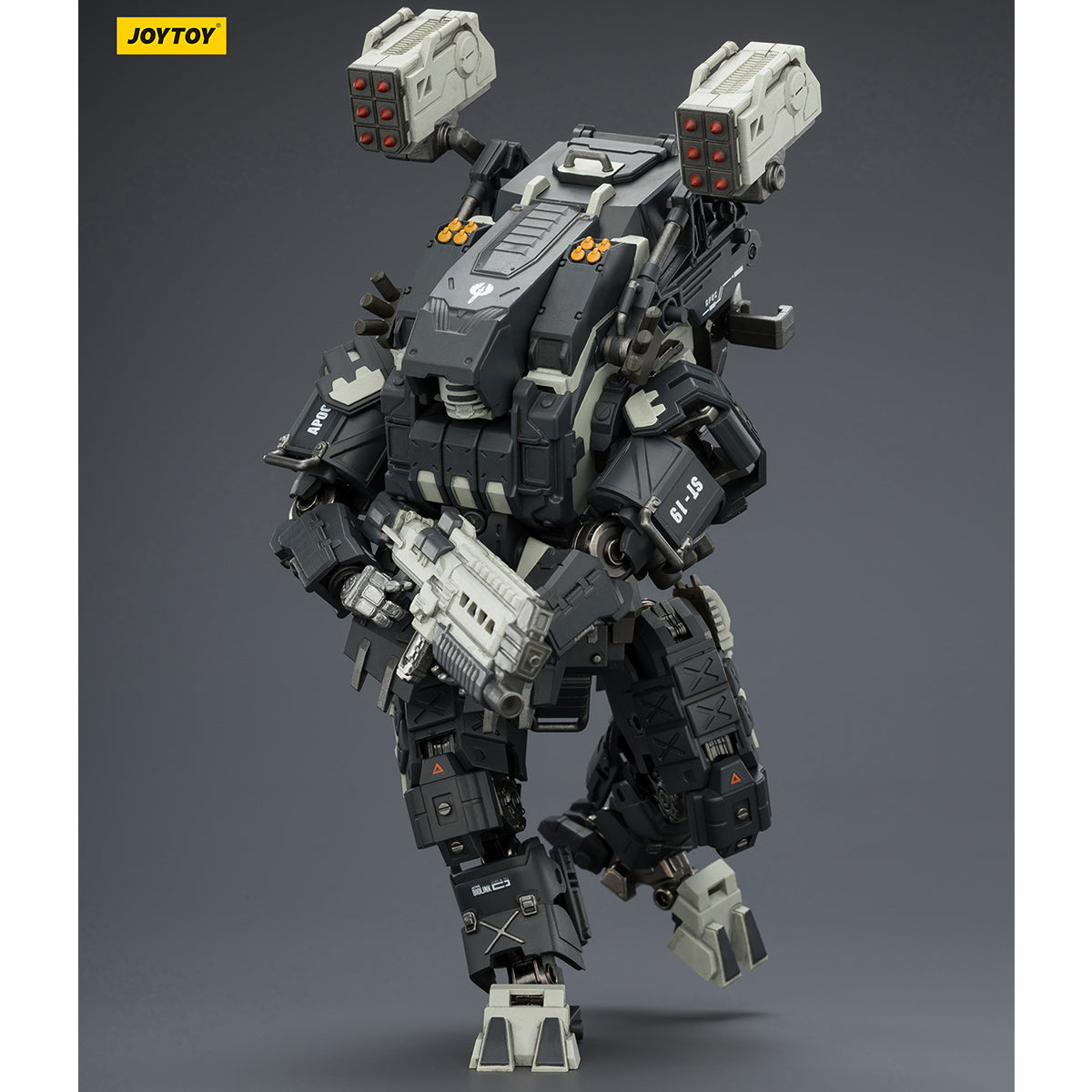 JOYTOY APOC Series DragonFang Assault Mech & Hummer Standard Combat Mech & Mystic Armor Heavy Assault Mech & Razor Stealth/Night Ops Mech & Thor Fire Strike Mech 1/25 Scale Action Figure