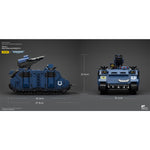 JOYTOY Warhammer 40,000 Ultramarines Razorback with twin lascannon JT01802 1/18 Scale Action Figure