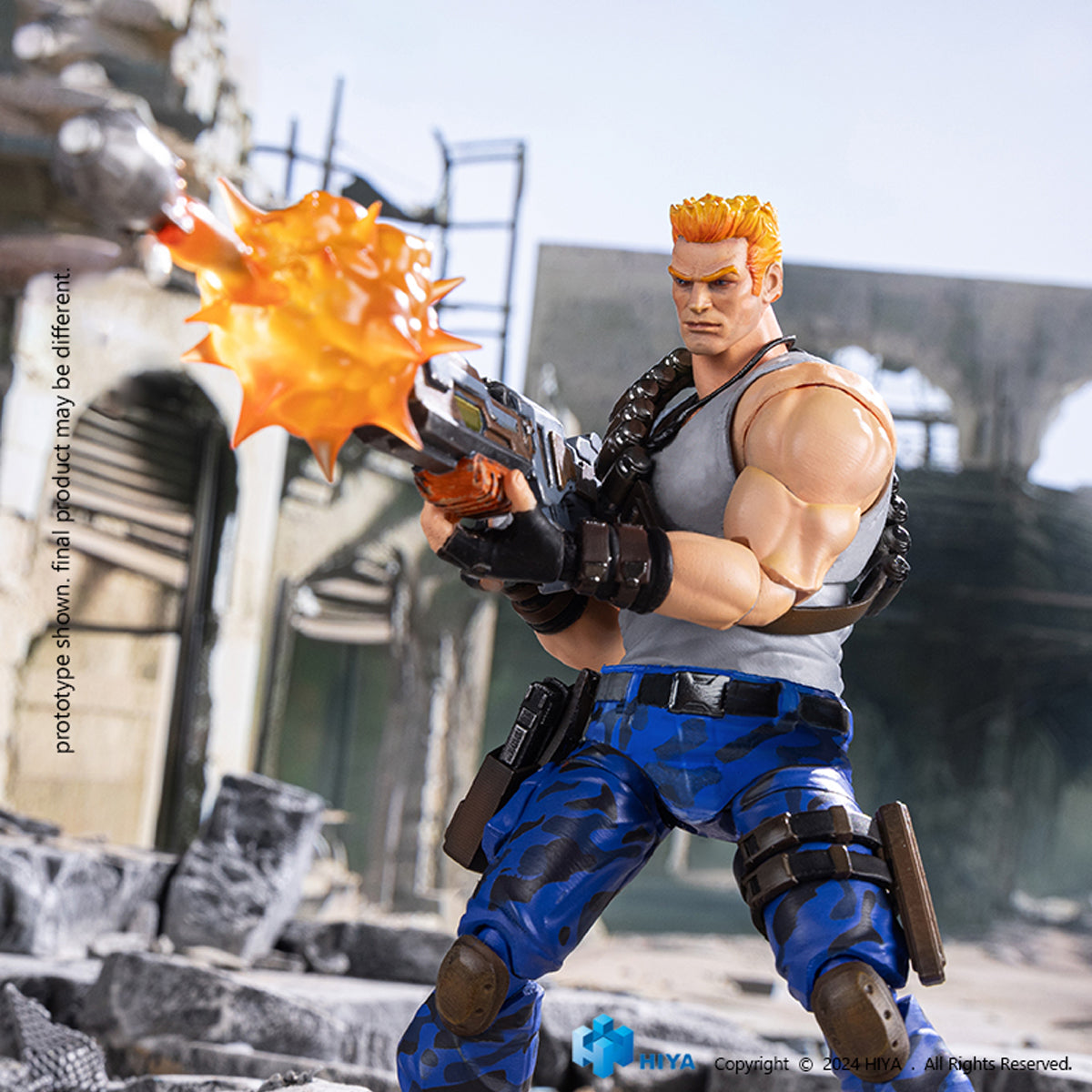 HIYA, Contra: Operation Galuga Exquisite Basic Series, Action Figure