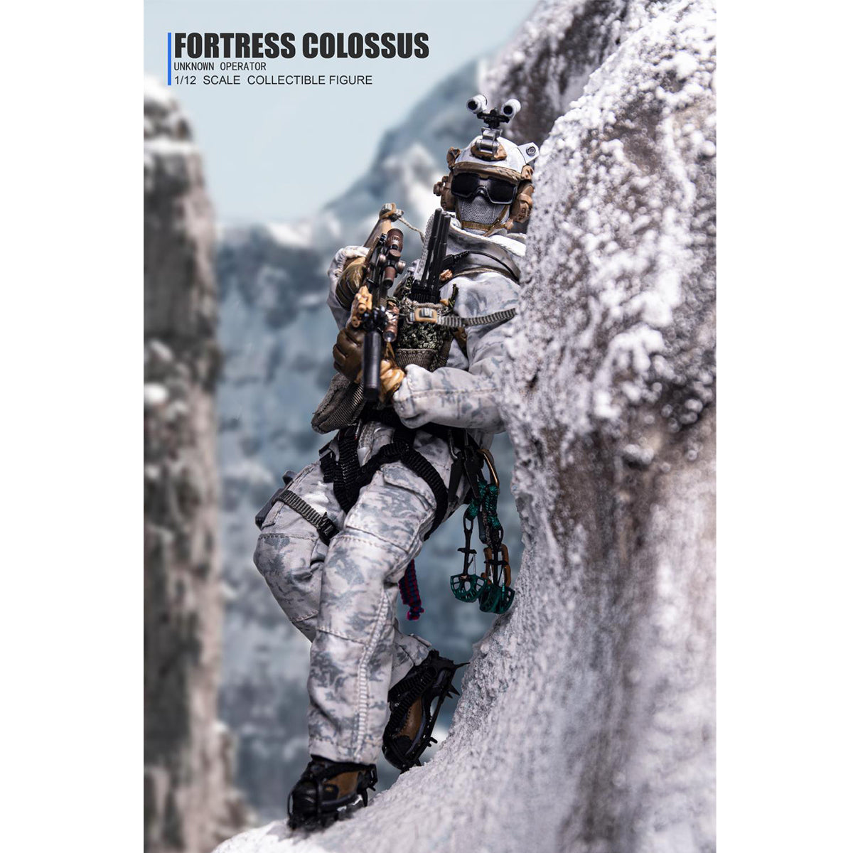 (Only Shipped to the US) HASUKI SALVO Series SA03 Fortress Colossus Unknown Operator 1/12 Scale Action Figure