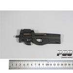ZYTOYS, P90 Submachine Weapon Gun Model, Doll Accessory for 12-inches Action Figurine