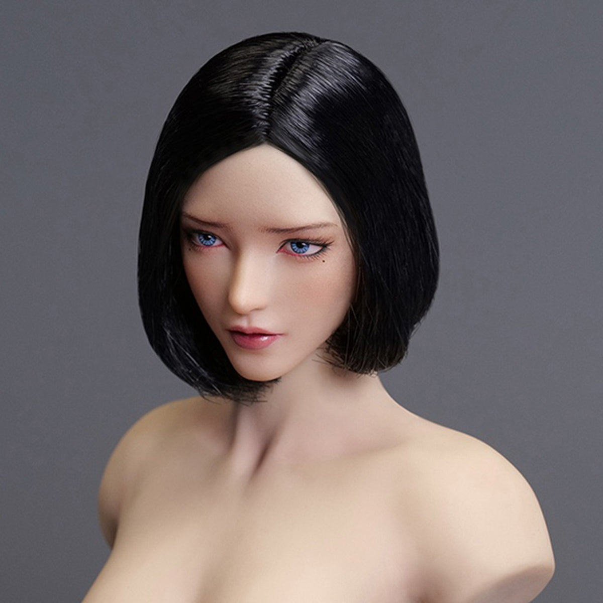 Escultura de cabeza femenina asiática con ojos móviles de YMTOYS - Lianxiang para figuras de acción