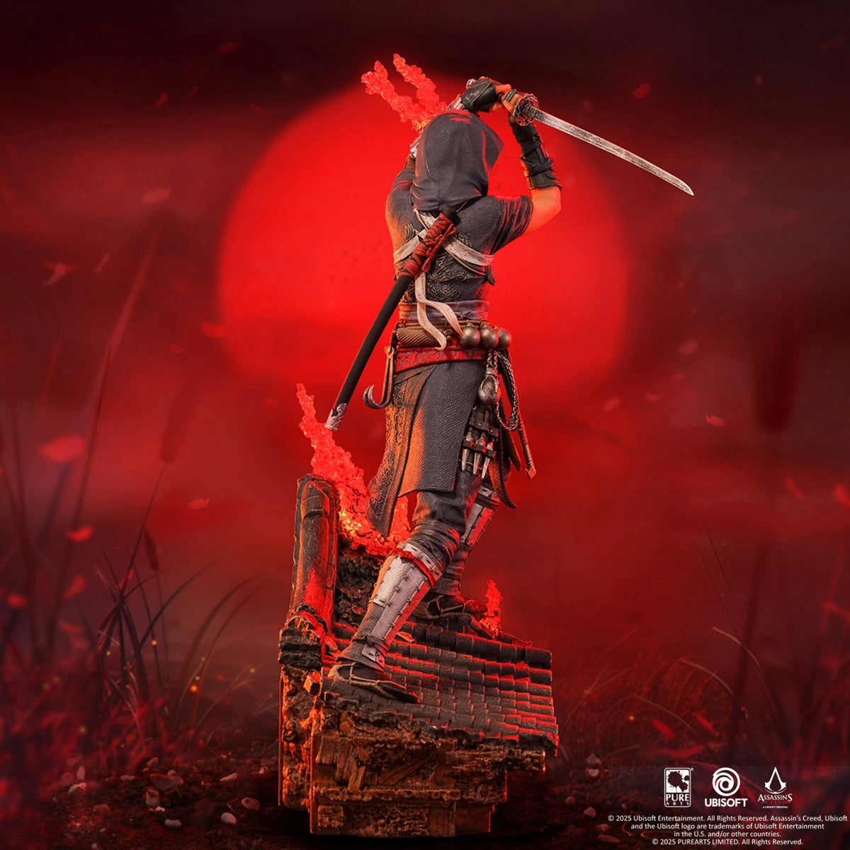Statuette de jeu PureArts Assassin's Creed Shadows Animus Naoe 28 cm