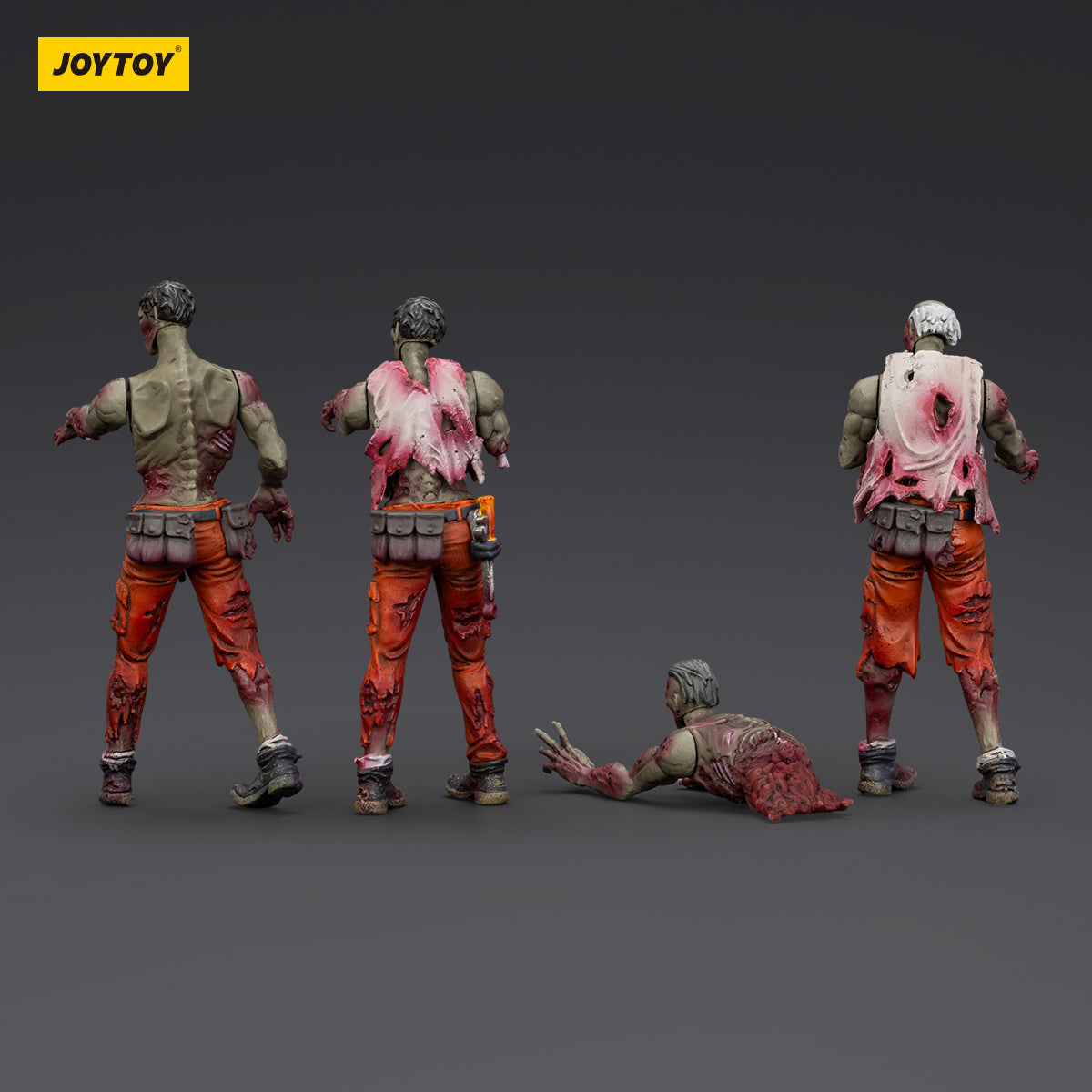 (Only Shipped to the US) JOYTOY 1/25 Dark Source Zombie Figure Mechanic Team JT01567 Action Figures