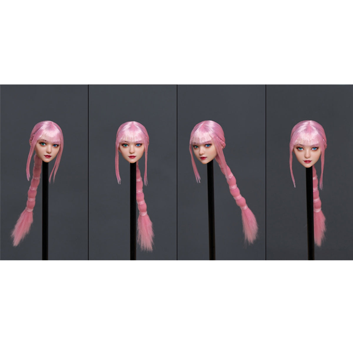 Z6TOYS Lele ZC015F 1/6 Heterochromatic Movable-Eye Head Sculpt